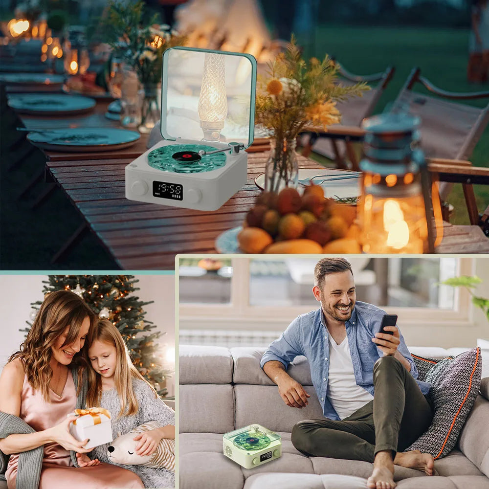 KW03 Máquina de Som para Dormir Bluetooth – Design Retrô com Bateria de 1500mAh