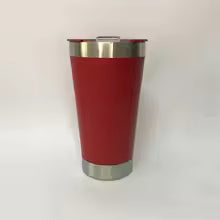 Copo Térmico 473ml Com Tampa E Abridor Inox Quente Gelado Manter Temperatura Por Horas