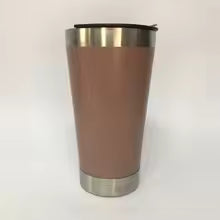 Copo Térmico 473ml Com Tampa E Abridor Inox Quente Gelado Manter Temperatura Por Horas