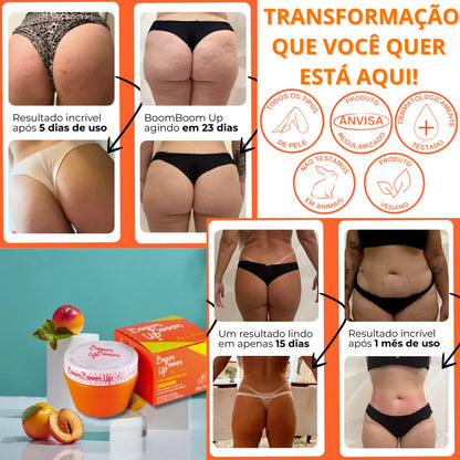 Peach Up Boom Boom Up Creme Hidratante 250g Anticelulite