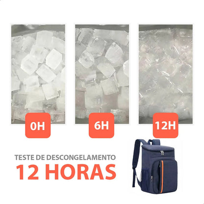 Mochila Térmica Cooler Praia Passeio Bag Marmita Cerveja 20L