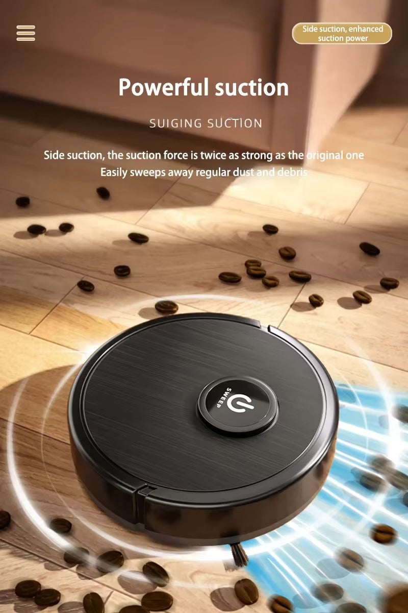 Xiaomi 3-em-1 robô aspirador de pó inteligente 6000pa forte sucção varredura mop carga automática lds navegação a laser pêlos de animais de estimação piso duro