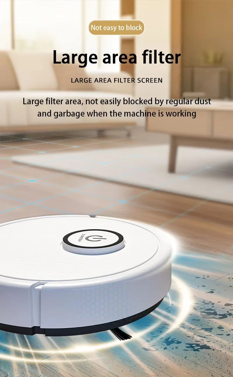 Xiaomi 3-em-1 robô aspirador de pó inteligente 6000pa forte sucção varredura mop carga automática lds navegação a laser pêlos de animais de estimação piso duro